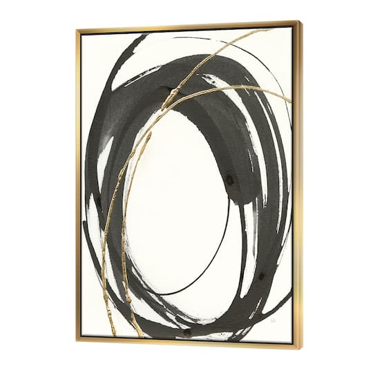Designart - Gold Glamour Circle I
